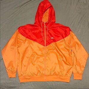 Nike Men's Vibrant Orange/Orange Windbreaker